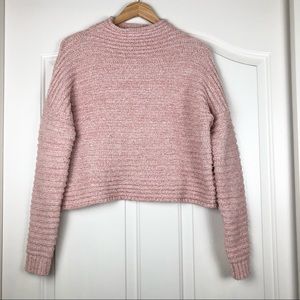 Buffalo David Bitton Pink Chenille Sweater